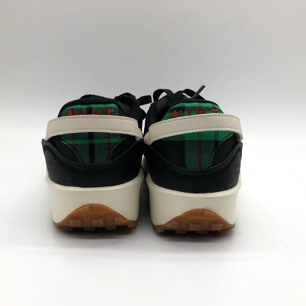 Nike Waffle Debut PRM Black University Red Pale Ivory Men’s Sz 9 DV0813-001 - Picture 4 of 5